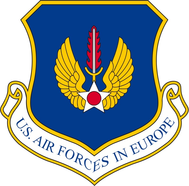US Air Forces in Europe   (2 small or 1 Large)  Vinyl Decal