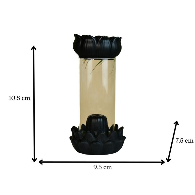 Shiv Resin Tabletop Decor by Sowpeace – 9.5cm Black Figurine for Gifting