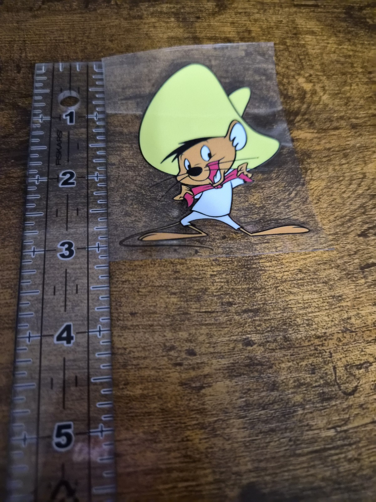 SPEEDY GONZALES High Quality UV DTF Decal Sticker waterproof USA NOT VINYL