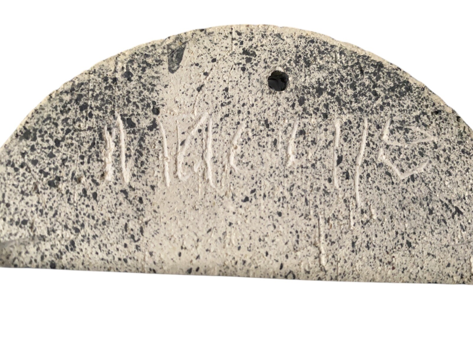 Unique Handmade Boho Wall Mirror Stone, Rainbow, Deer Stamped Wall Decor 9 7/8 T