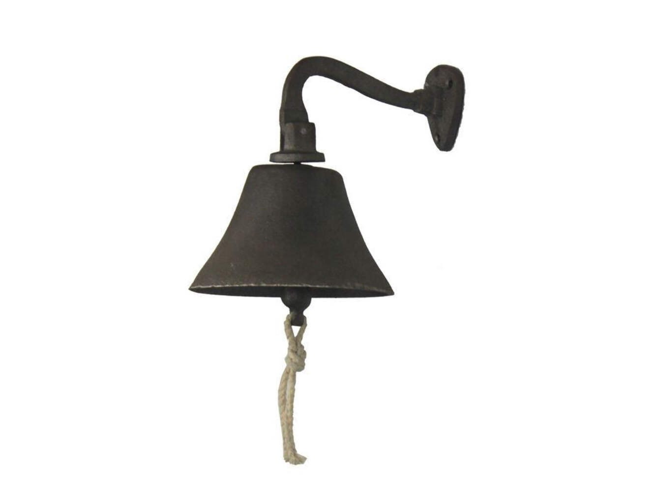 Cast Iron Hanging Ship&rsquo;s Bell 6&Prime;