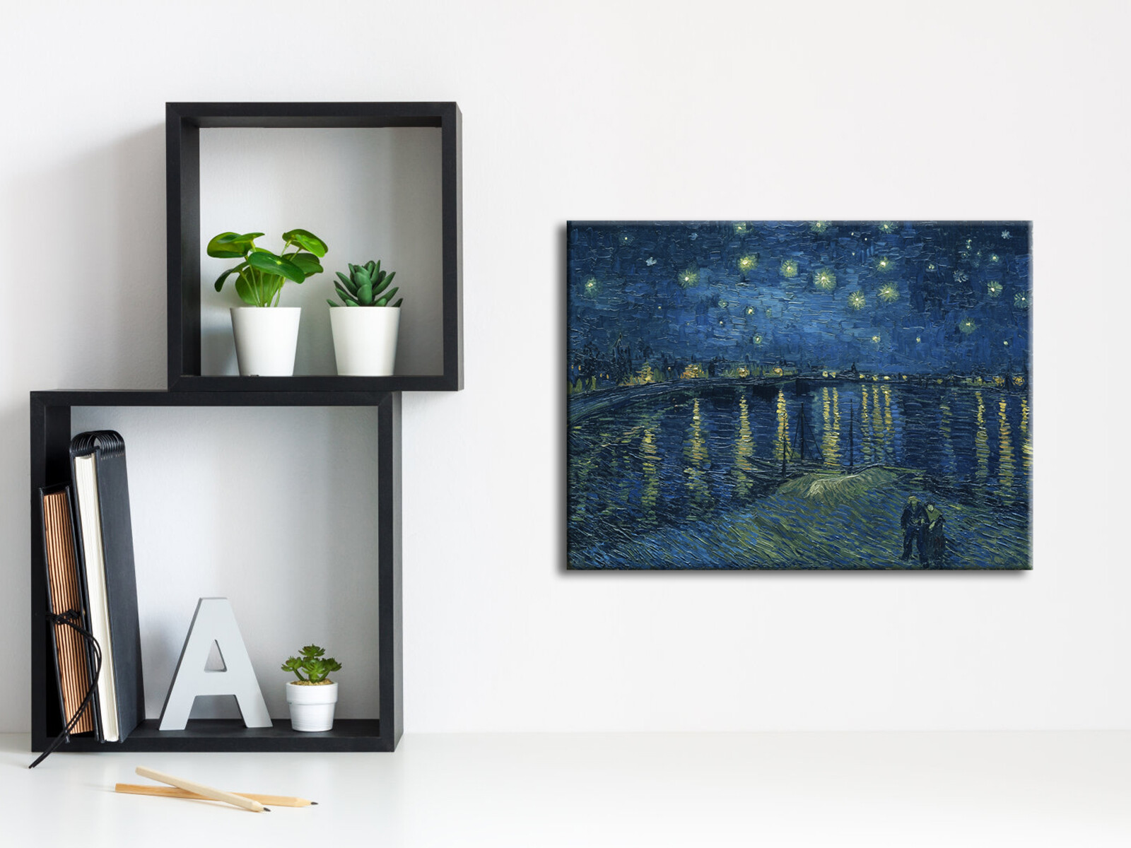 Canvas Prints Van Gogh Wall Art Painting Repro Pictures Home Decor Starry Night