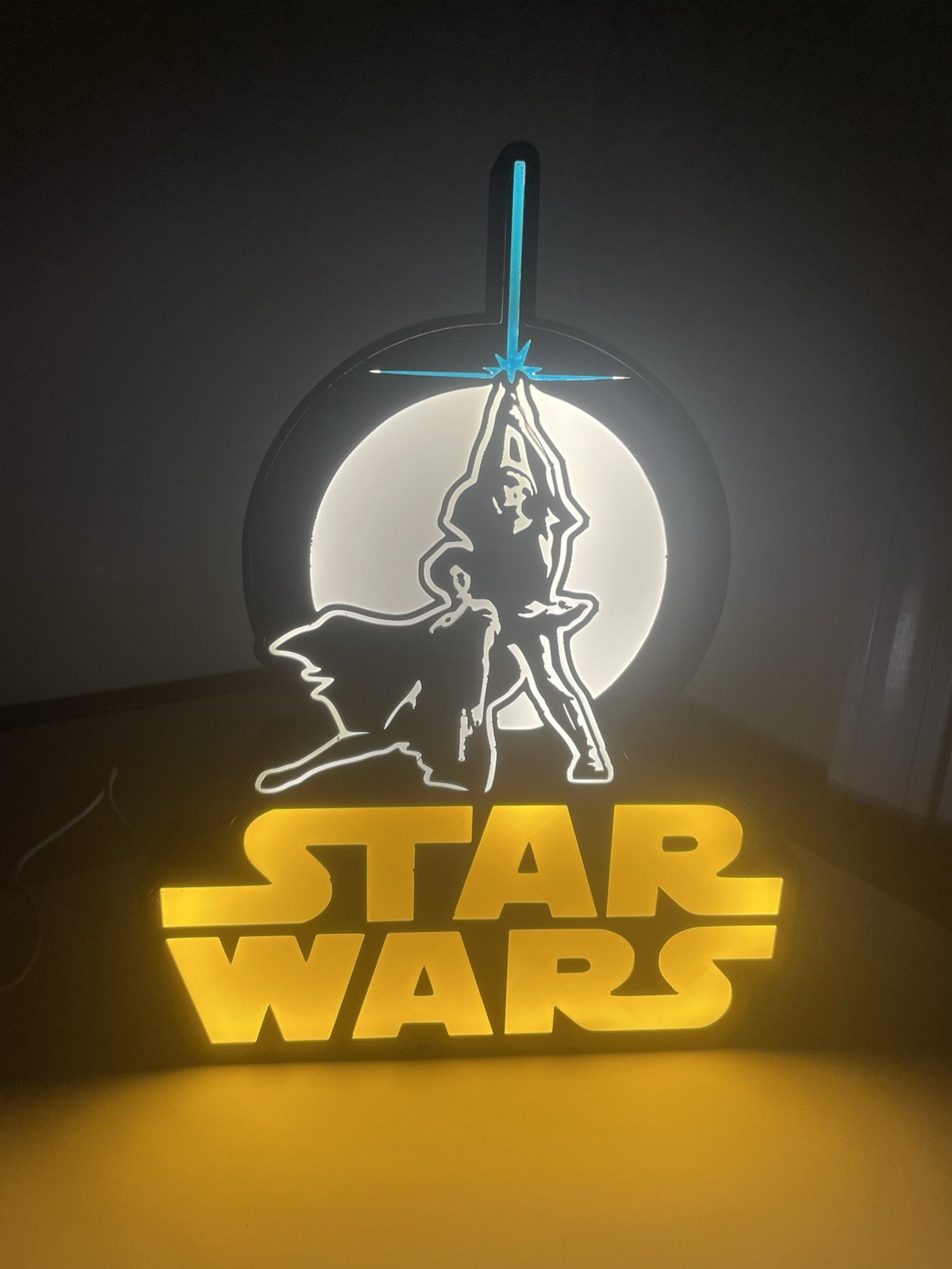 Star Wars Light Box Sign