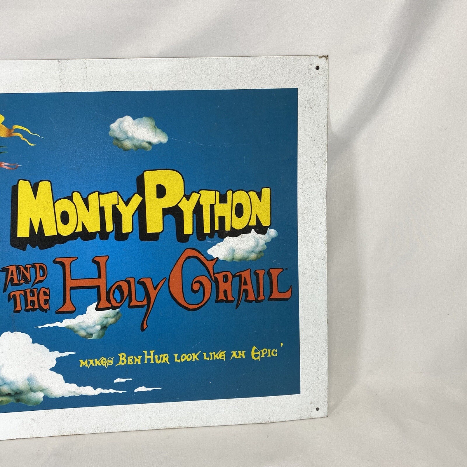 Monty Python and the Holy Grail Classic Comedy Movie Metal Tin Sign USA 2004