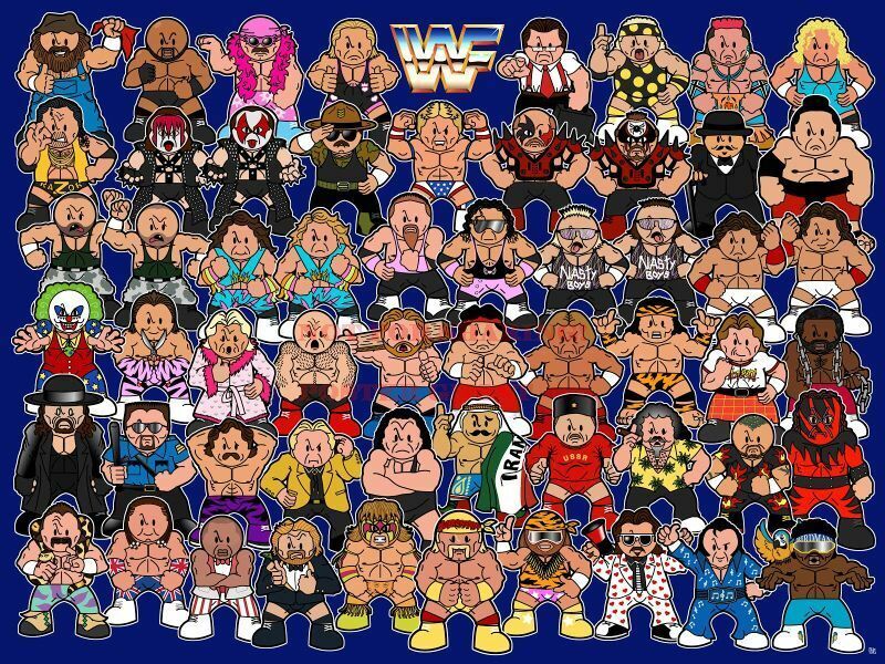 80&rsquo;s Vintage Eighties Cartoon Poster WWF CARTOONS Poster 1 (20×30)