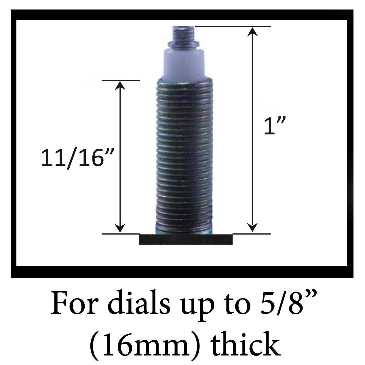 USA Takane Pendulum Clock Movements Kit and More, 1&Prime; Shaft Length (Set of 3)