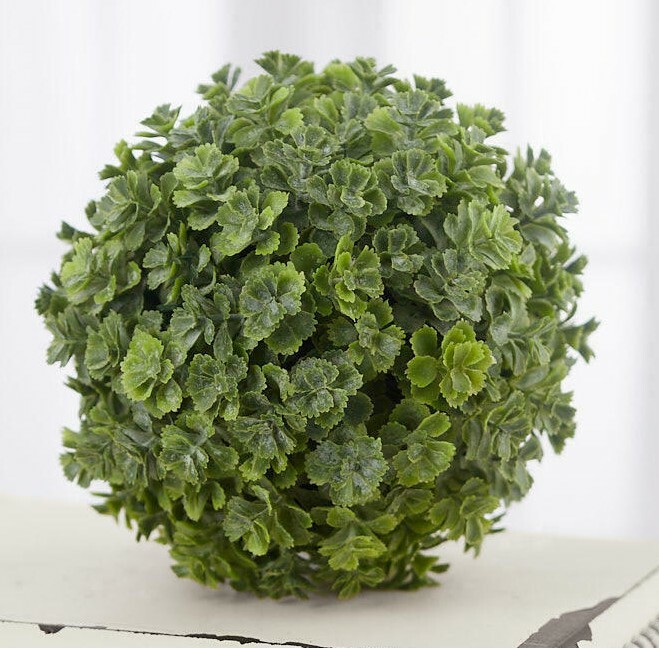 Sedum Succulent Orb Ball- 5.5in – Quantity 6 Boxwood Wedding Bridal Event Decor