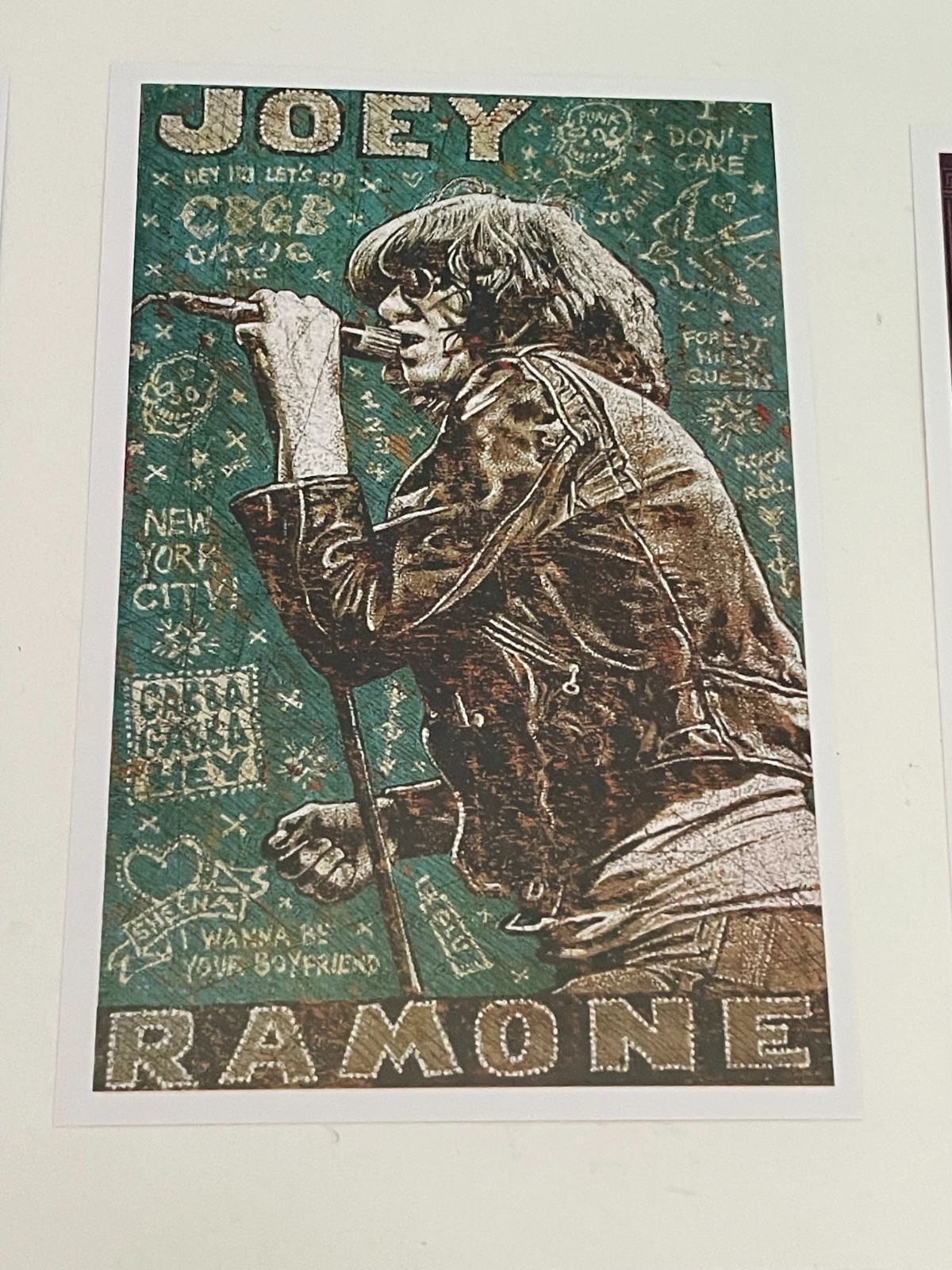 Retro Rock Bands Kinks Prince Ramones AC/DC 4&Prime; x 6 Wall Art Photo Print Sticker