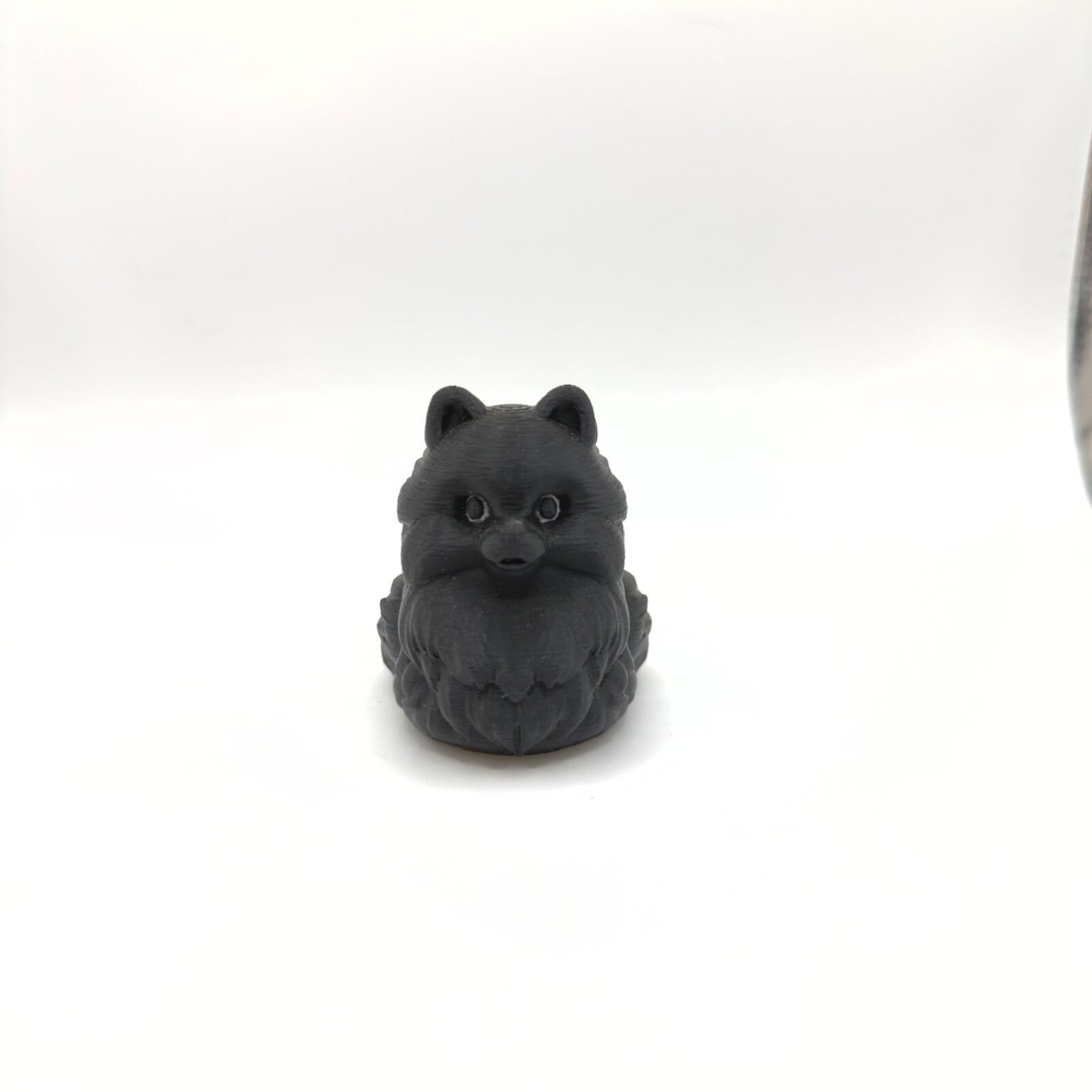 Pomeranian Duck Figurines – Tan/White or Black | 3D Printed Jeep Cruise Décor