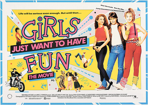 Girls Just Want To Have Fun – 1985 – Movie Poster