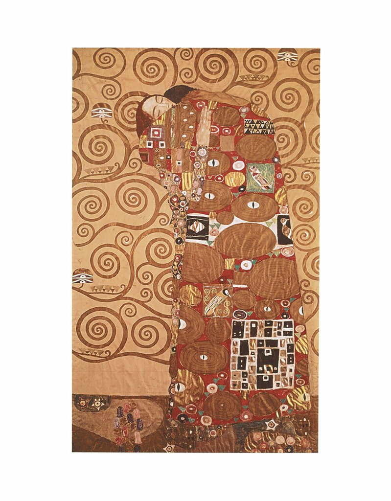 Fulfillment, Gustav Klimt, Art Print Poster 14&Prime; x 11&Prime; 848