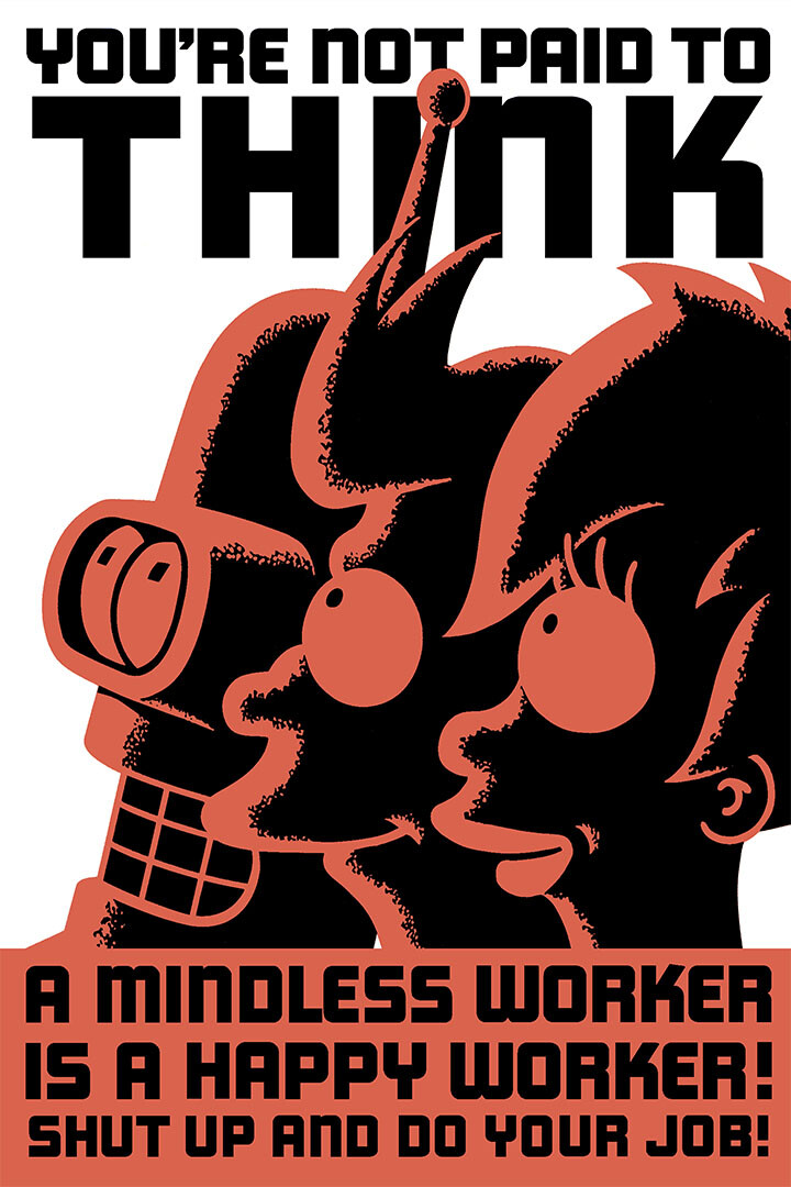 Futurama Cartoon Anime Tv Series Movie Gift Wall Art Home Decor – POSTER 20&Prime;x30&Prime;