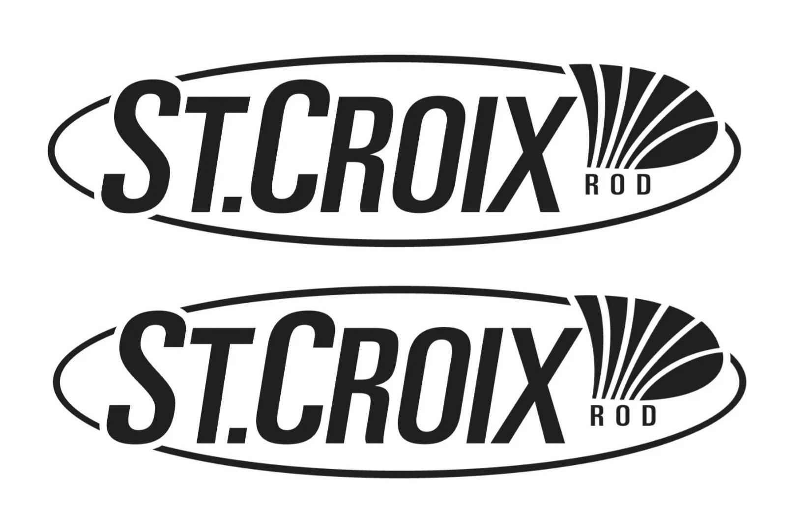 St. Croix Fishing Rods Die Cut Bumper Car Window Vinyl Decal sticker
