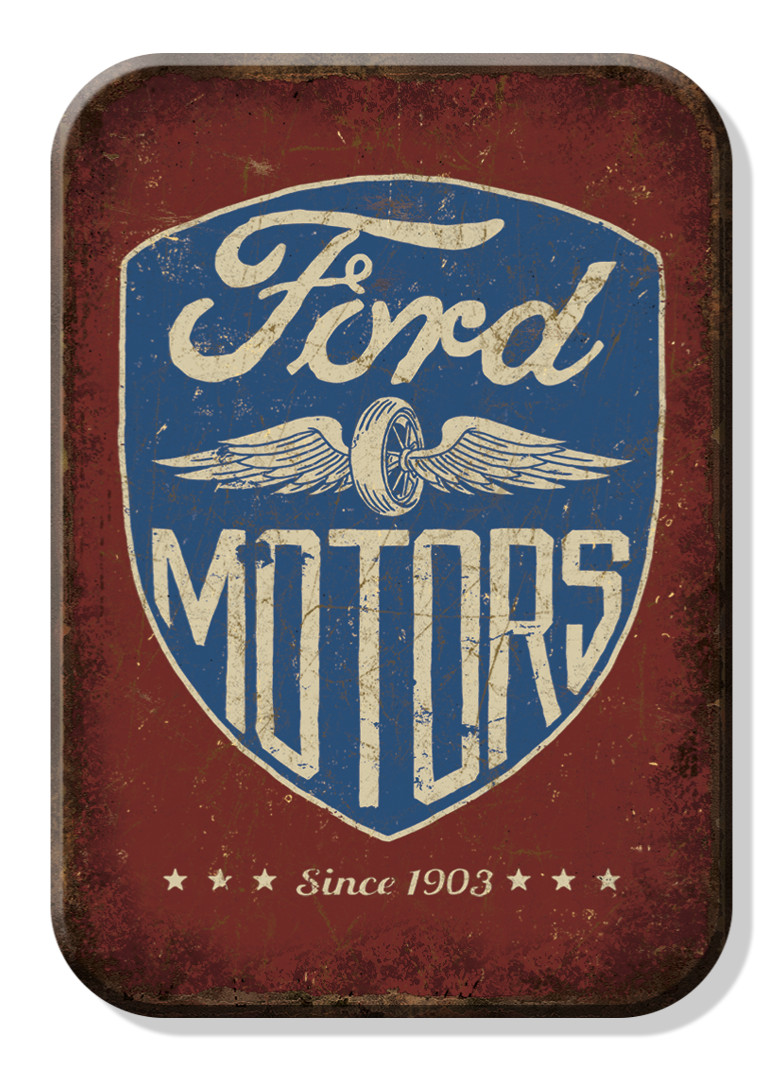 Ford Motors Since 1903 Sign Refrigerator Magnet Decor 2.5 x 3.5