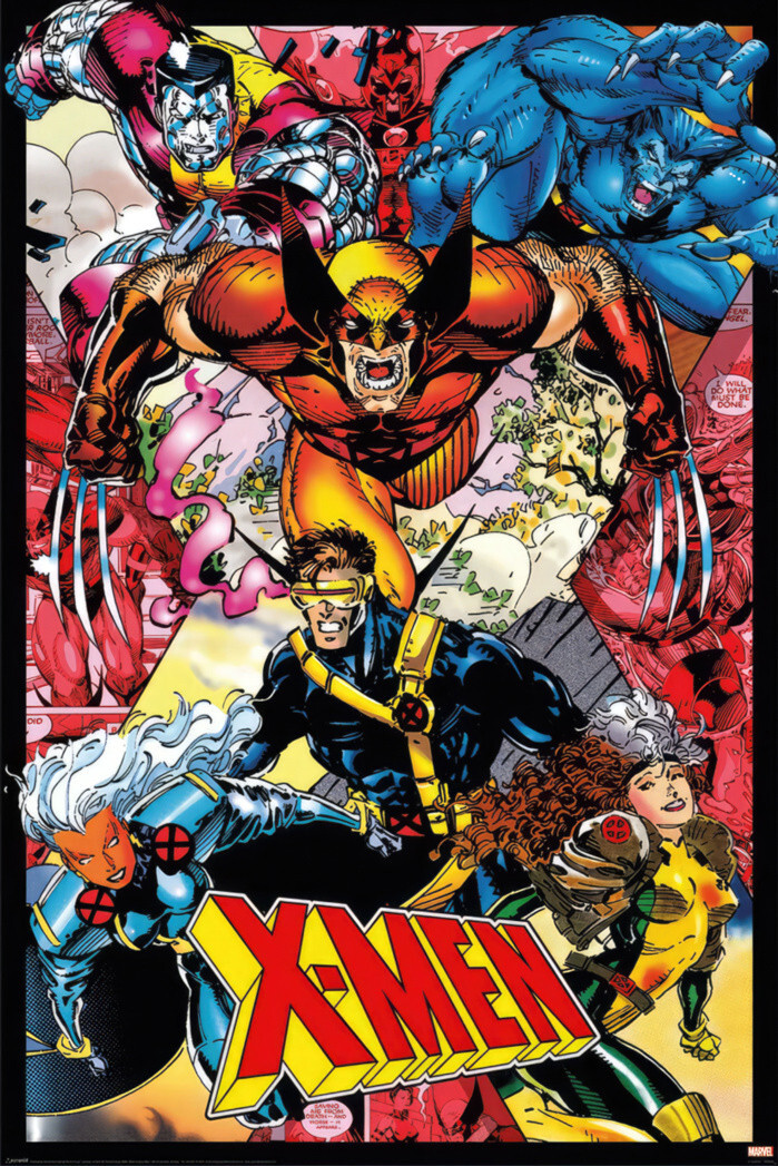 X-Men – Comic Poster (Uncanny) (Size: 24&Prime; x 36&Prime;)