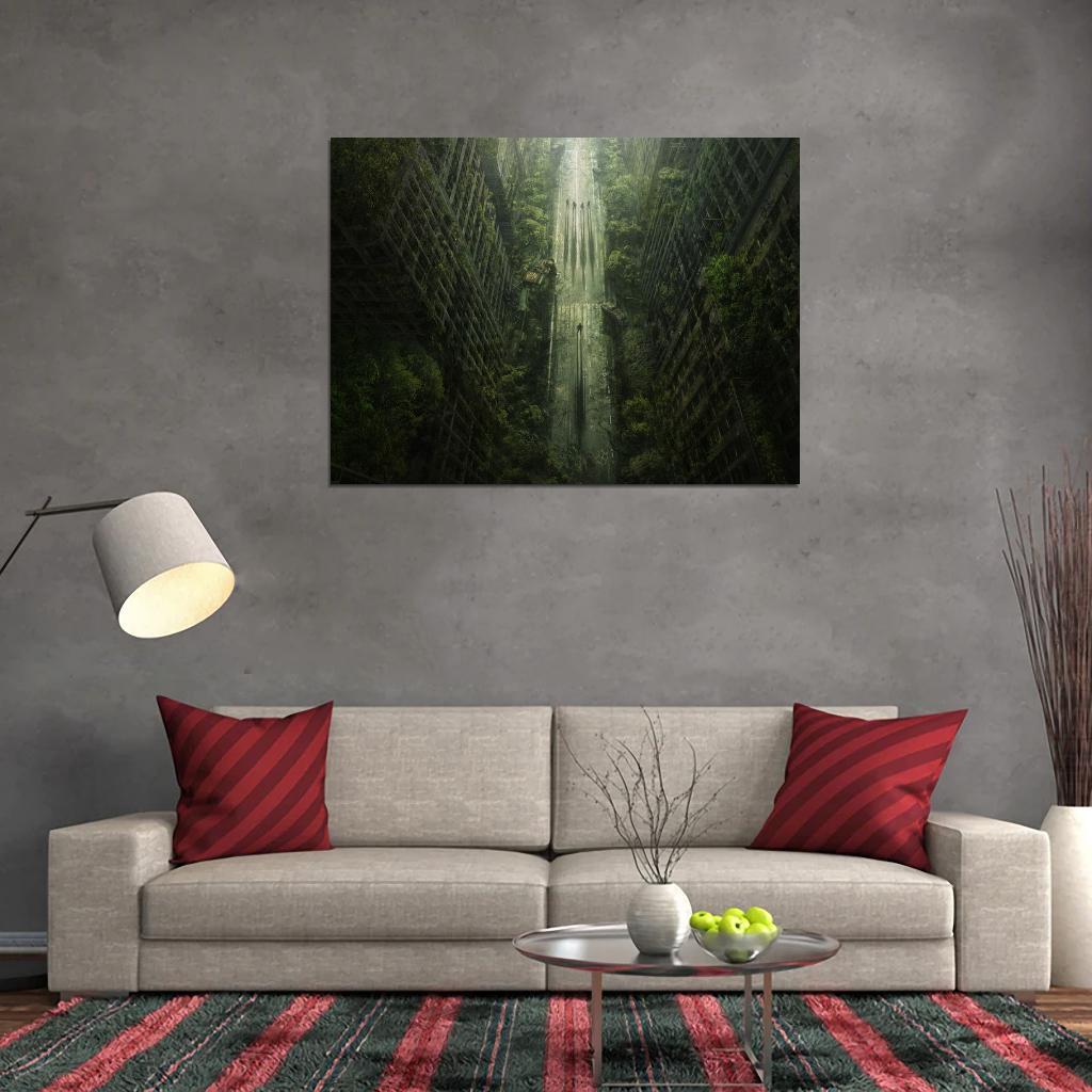 V0977 Wasteland 2 Post Apocalyptic Art City Ruins Decor WALL POSTER PRINT CA
