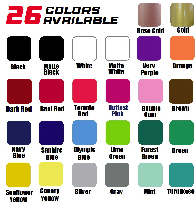 Custom Text Vinyl Lettering Sticker Decal Personalized – ANY TEXT ANY NAME {c18