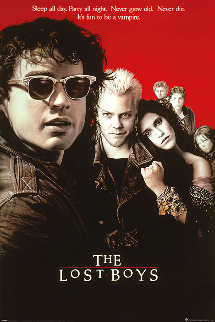 The Lost Boys – Movie Poster (Regular Style) (Size: 24&Prime; x 36&Prime;)