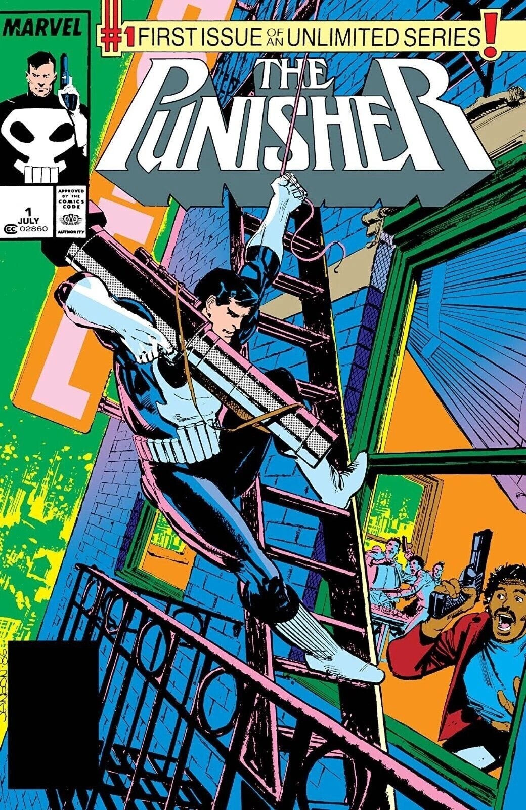 THE PUNISHER #1 COMIC BOOK COVER poster print 11&Prime;x17&Prime; home decor