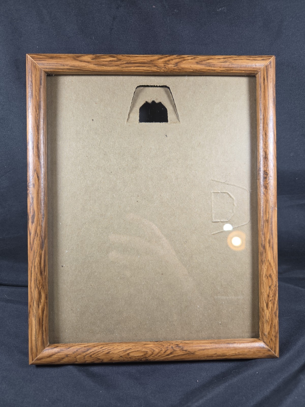 Vintage Wood Grain Picture Rounded Frame – Wall Hang 8X10 –