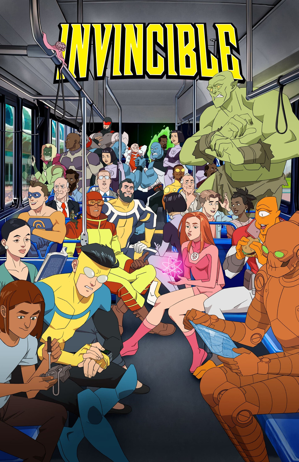 AA2335 Invincible Show By Robert Kirkman 2021 Cast Movie Poster 11×17