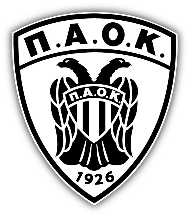PAOK FC Greece Soccer Football Car Bumper Sticker Decal 4 » x 5 »