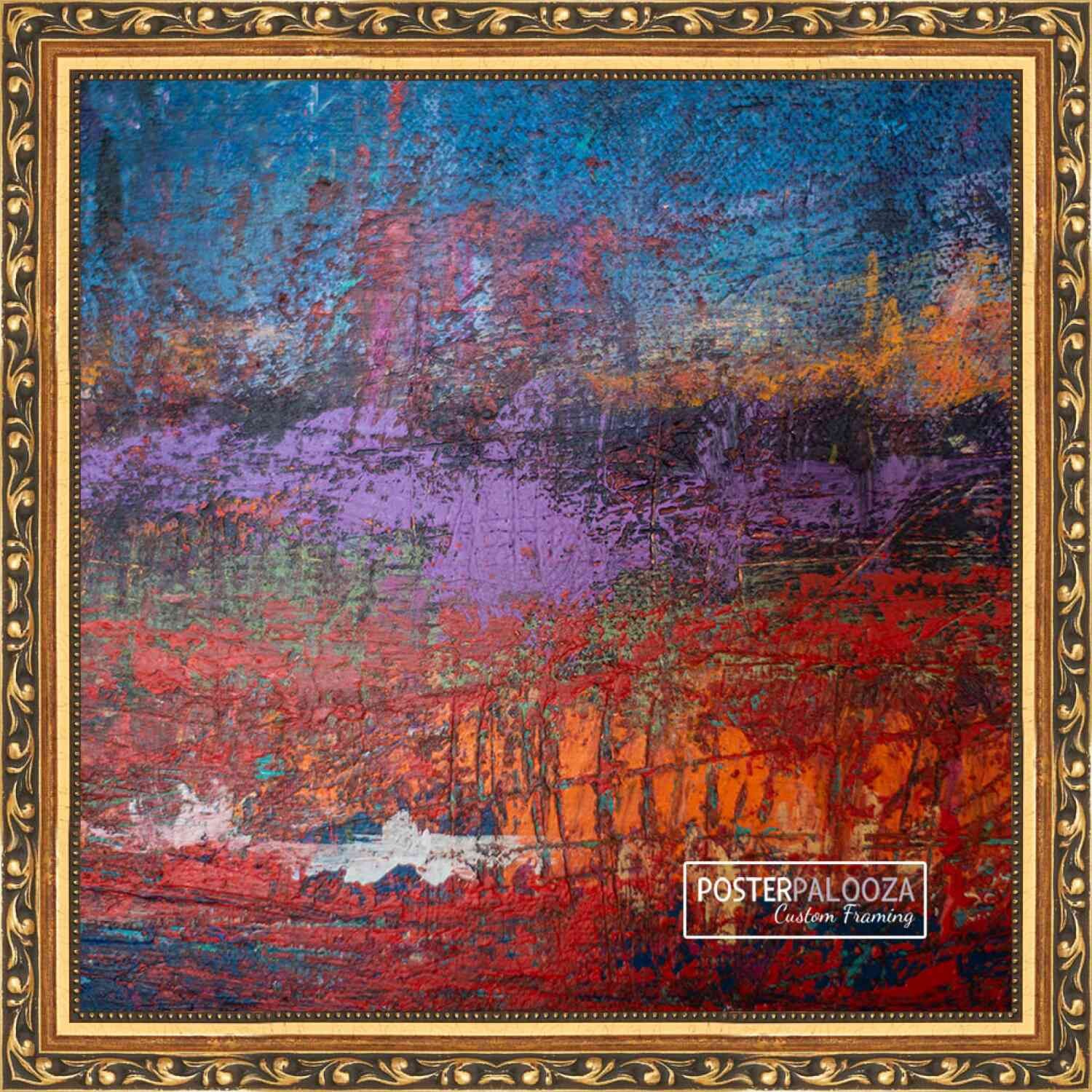 5×3 Wood Antique Frame with UV Acrylic, Available in 4 Finishes