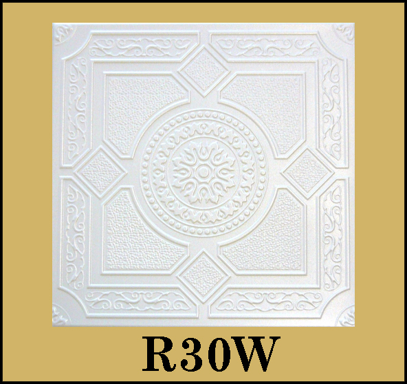 Texture Ceiling Tiles Easy Installation – Lima R30W PAINTED