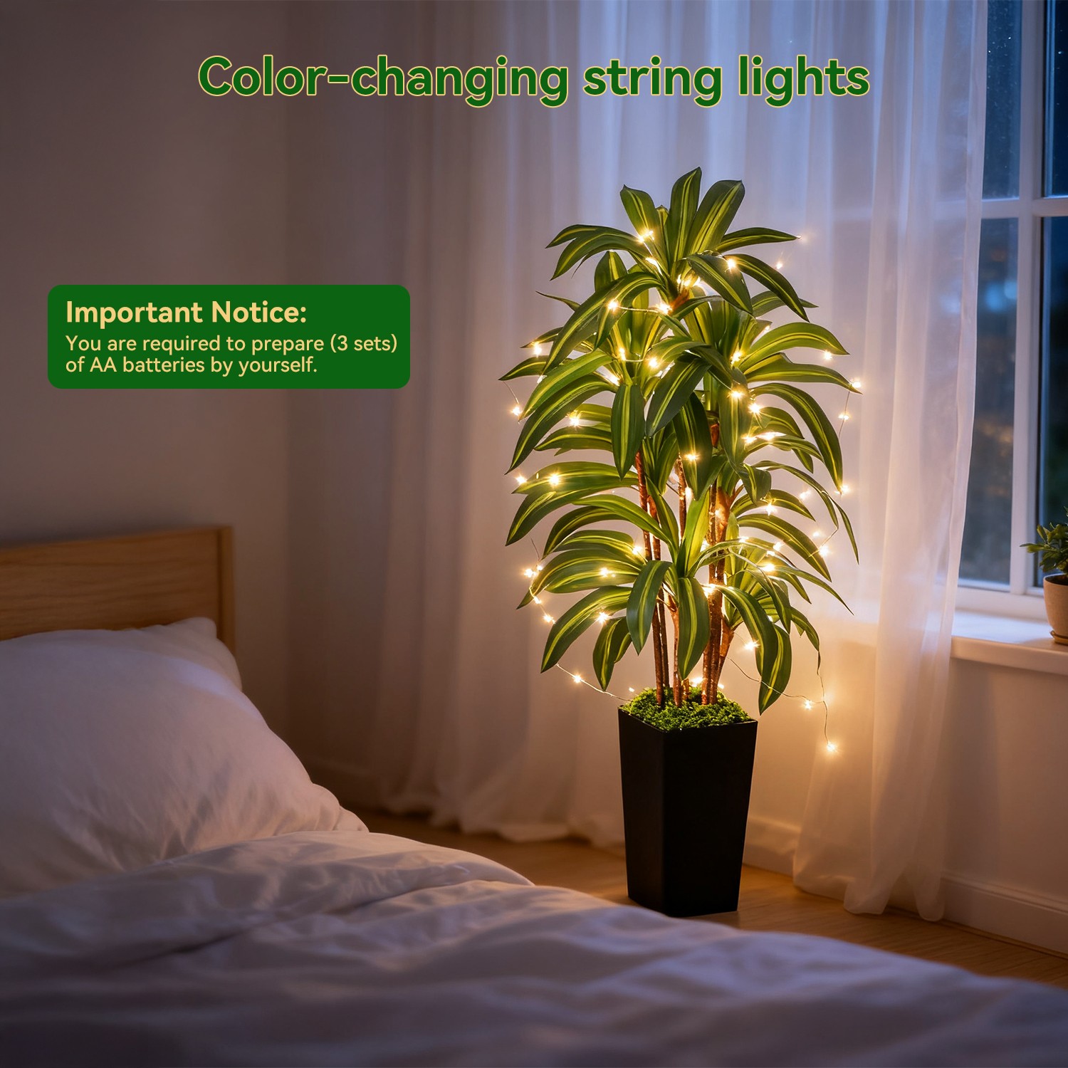 NOVAROOT 5FT Artificial Dracaena Tree Indoor Faux Plants Planter for Home Decor