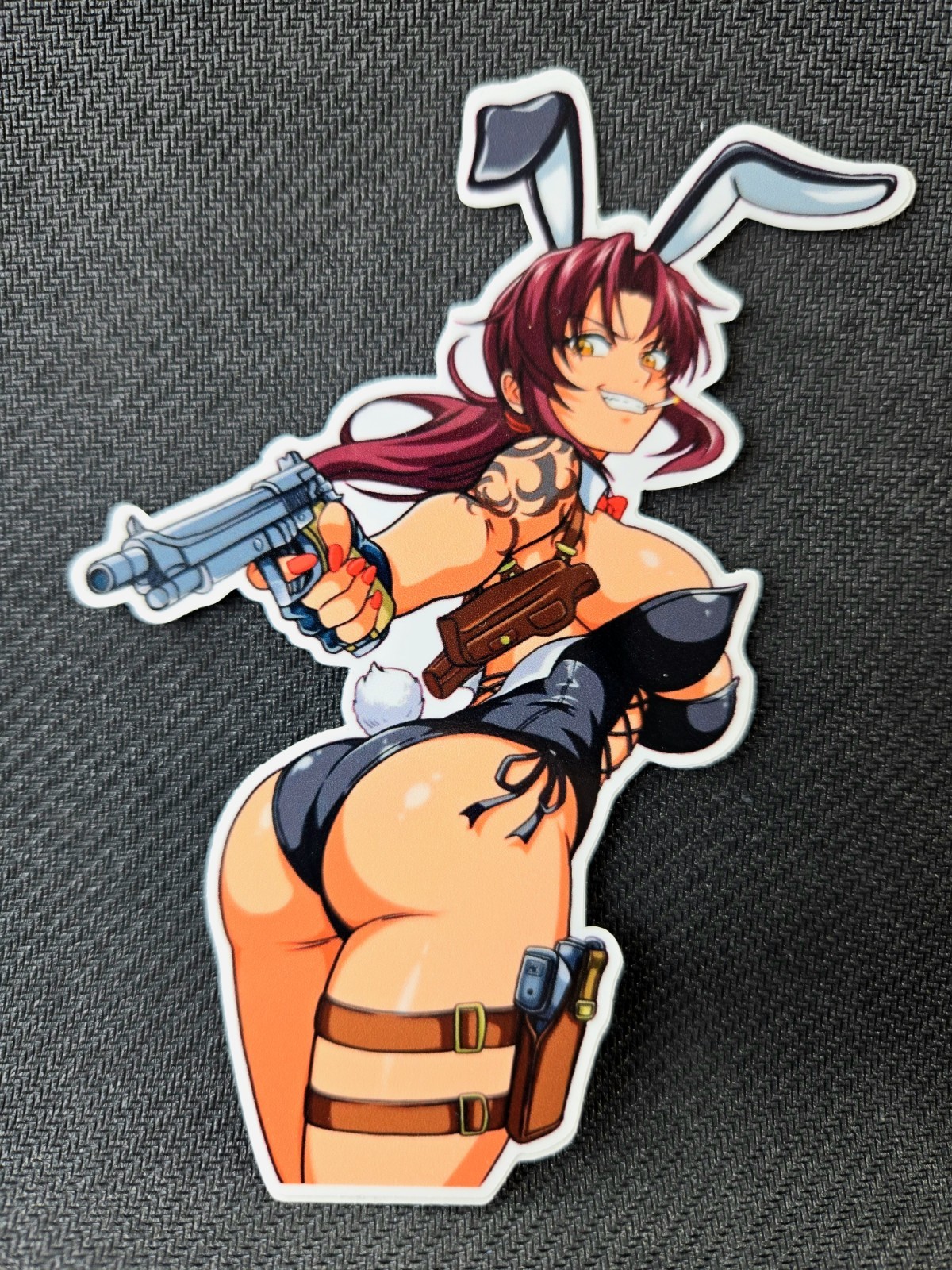 5&Prime; Vinyl Weatherproof Waifu Vinyl Sticker Bunny Revy