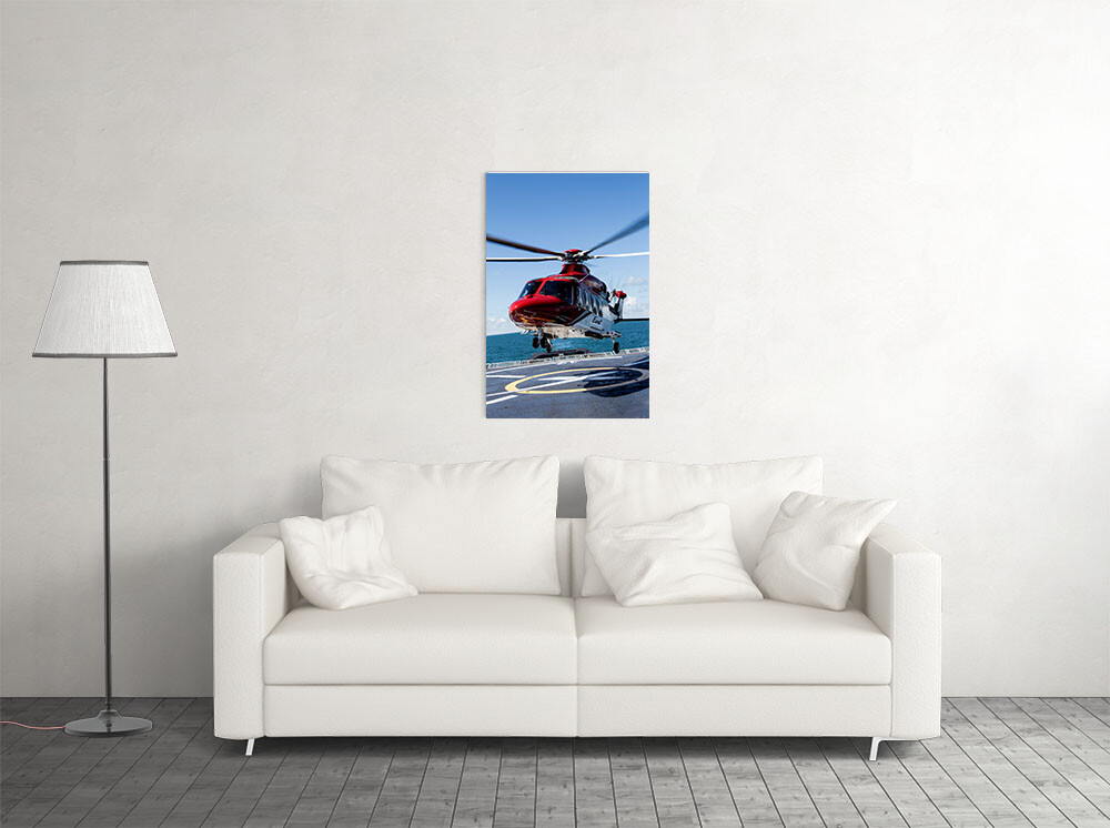 Helicopters Landing In Formation Education Warplane Wall Decor – POSTER 20×30