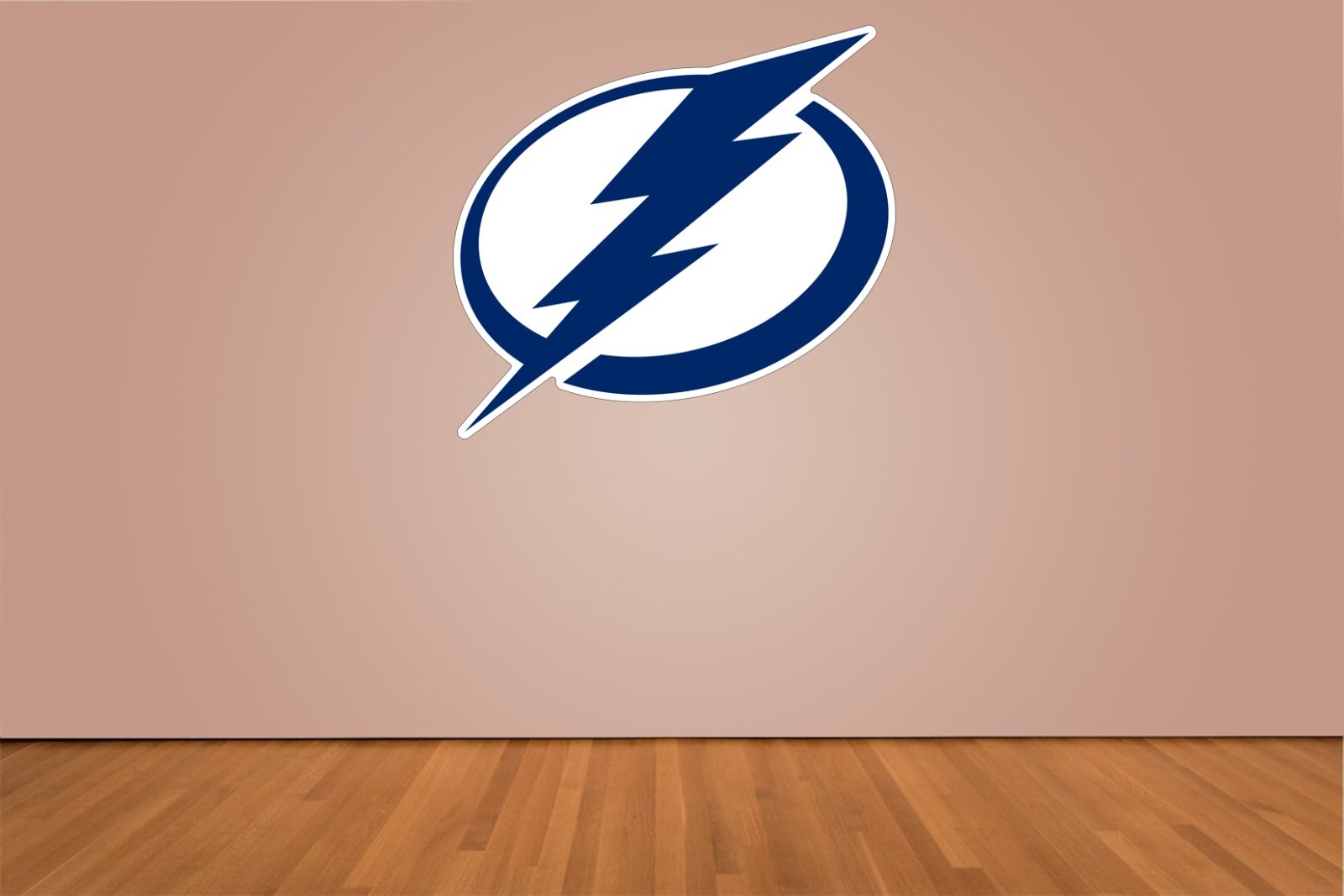 Tampa Bay Lightning Indoor Wall Vinyl Decal Sticker 5&Prime; – 52&Prime;
