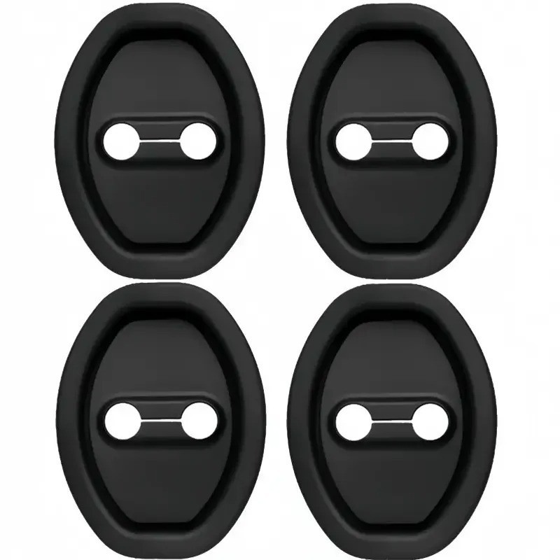 4pcs Silicone Car Door Lock Covers – Rust‑Proof, Noise‑Reducing Protectors – NEW