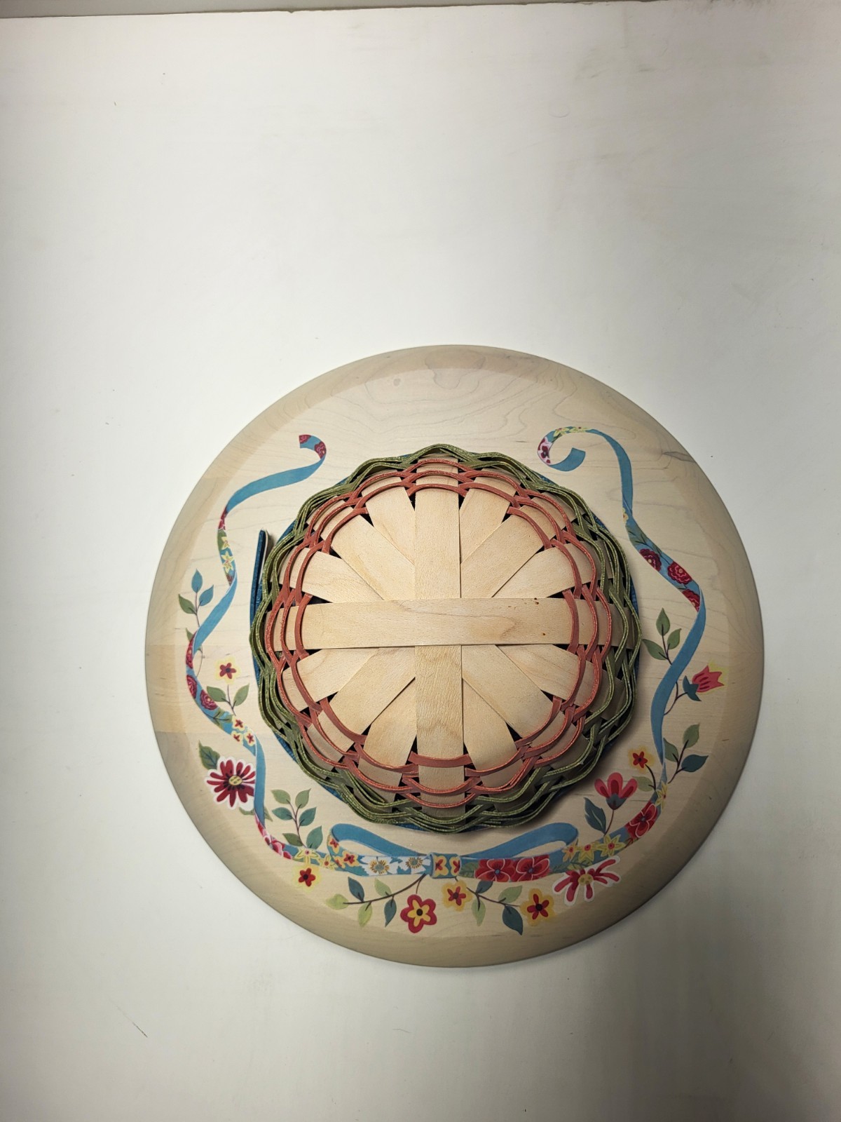 Longaberger 2013 Spring Bonnet Basket Wall Decor Full Size