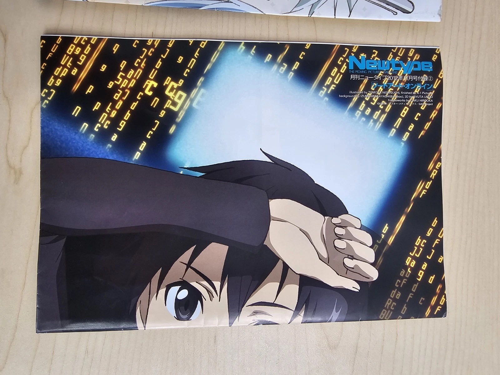 Lot Of 2 Newtype Magazine Anime Posters Madoka Magica Read 20”x28”