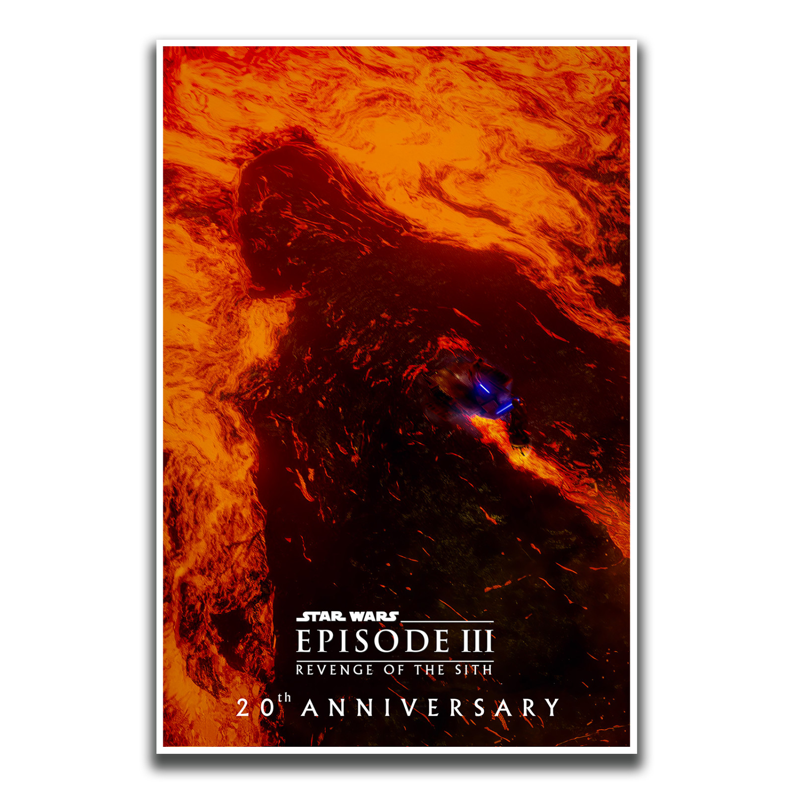 Star Wars Episode III Revenge Of The Sith 20th Anniversary Poster Fan Gift