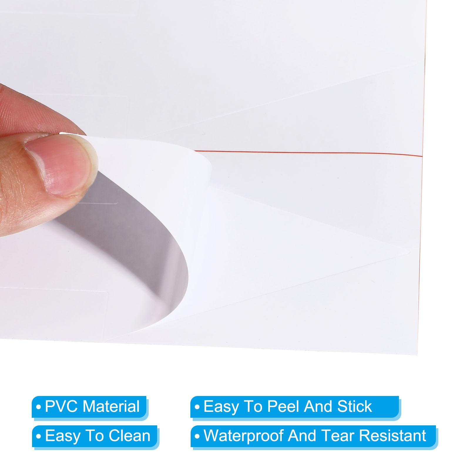 10 Pack 8&Prime;x2&Prime; Directional Arrow Sticker Self Adhesive Decal Sign White
