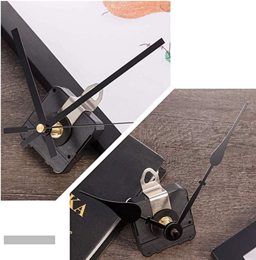 DIY Clock Replacement Repair Hands Kit Movement Quartz Mechanism Tool No-Ticking