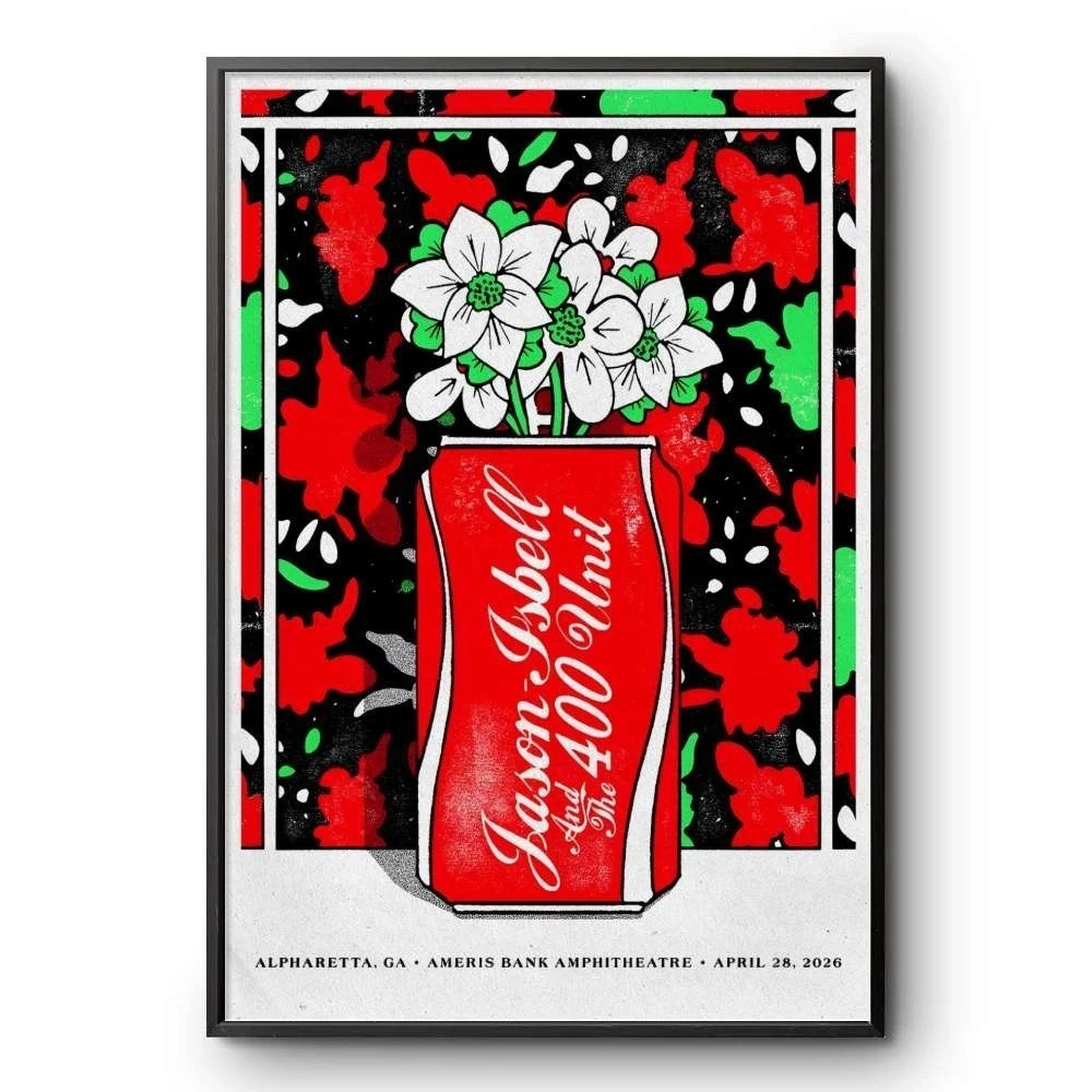 Jason Isbell And The 400 Unit In Alpharetta GA On Apr 28 2026 Poster