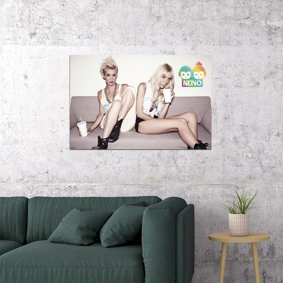 639048 Nervo Single Electric Music Festival Edm Punk Hot Girls Wall Decor Poster