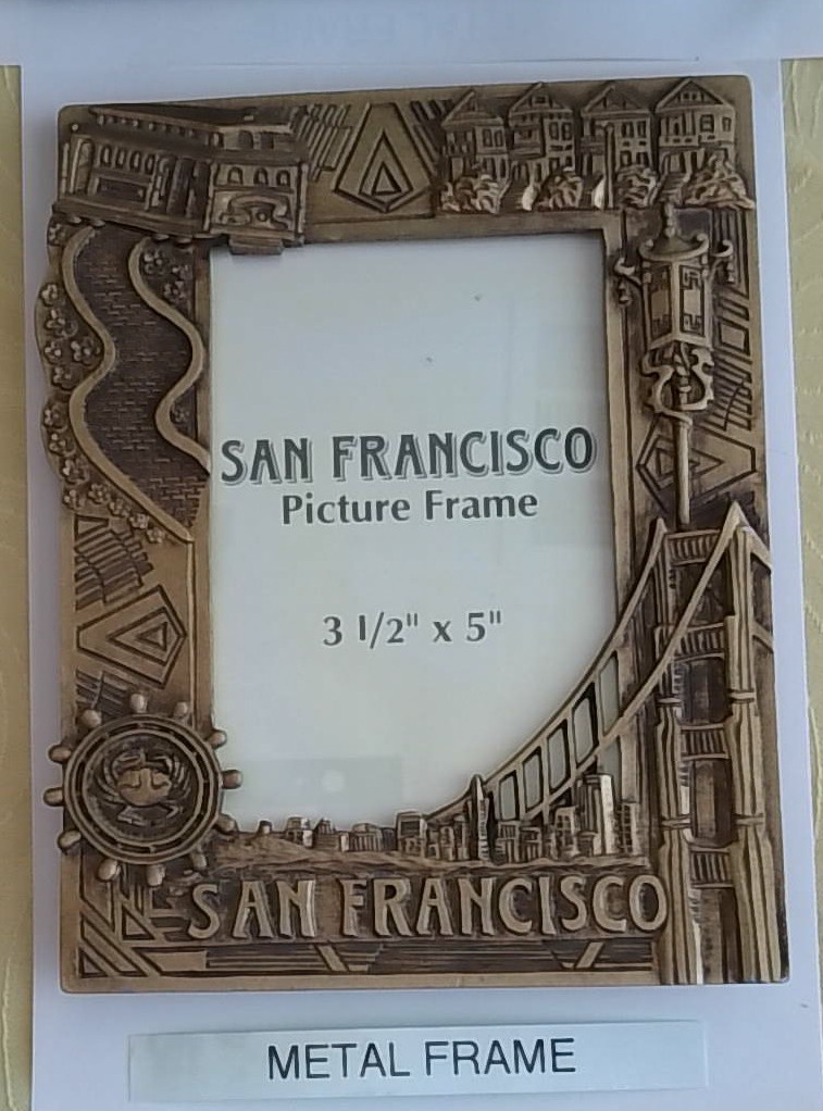 Picture frames from Vacation Places. 12 assorted frames. Most 4×6 in