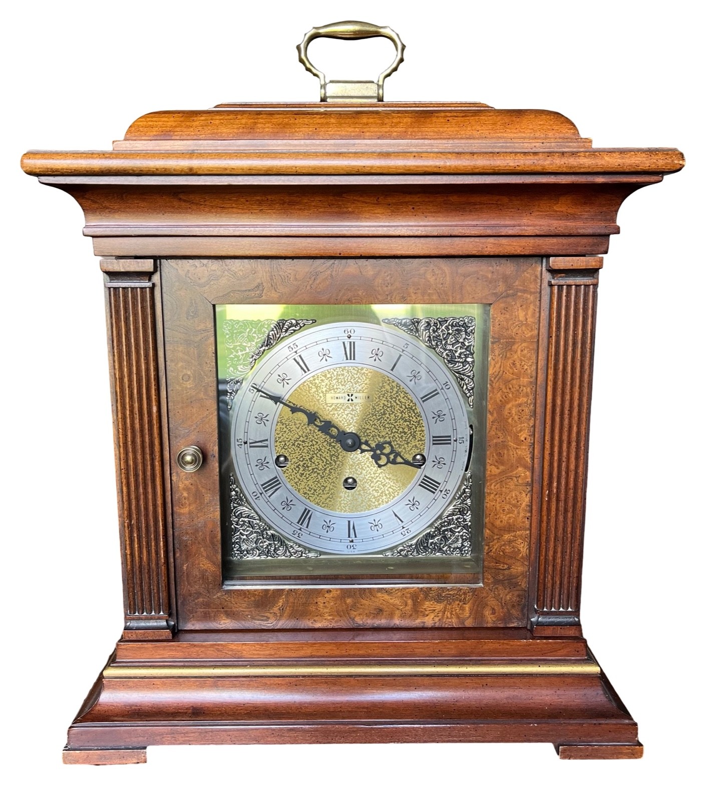 Howard Miller MANTEL CLOCK TOMPION 612-436 TRIPLE CHIME Key 1050-020 Movement