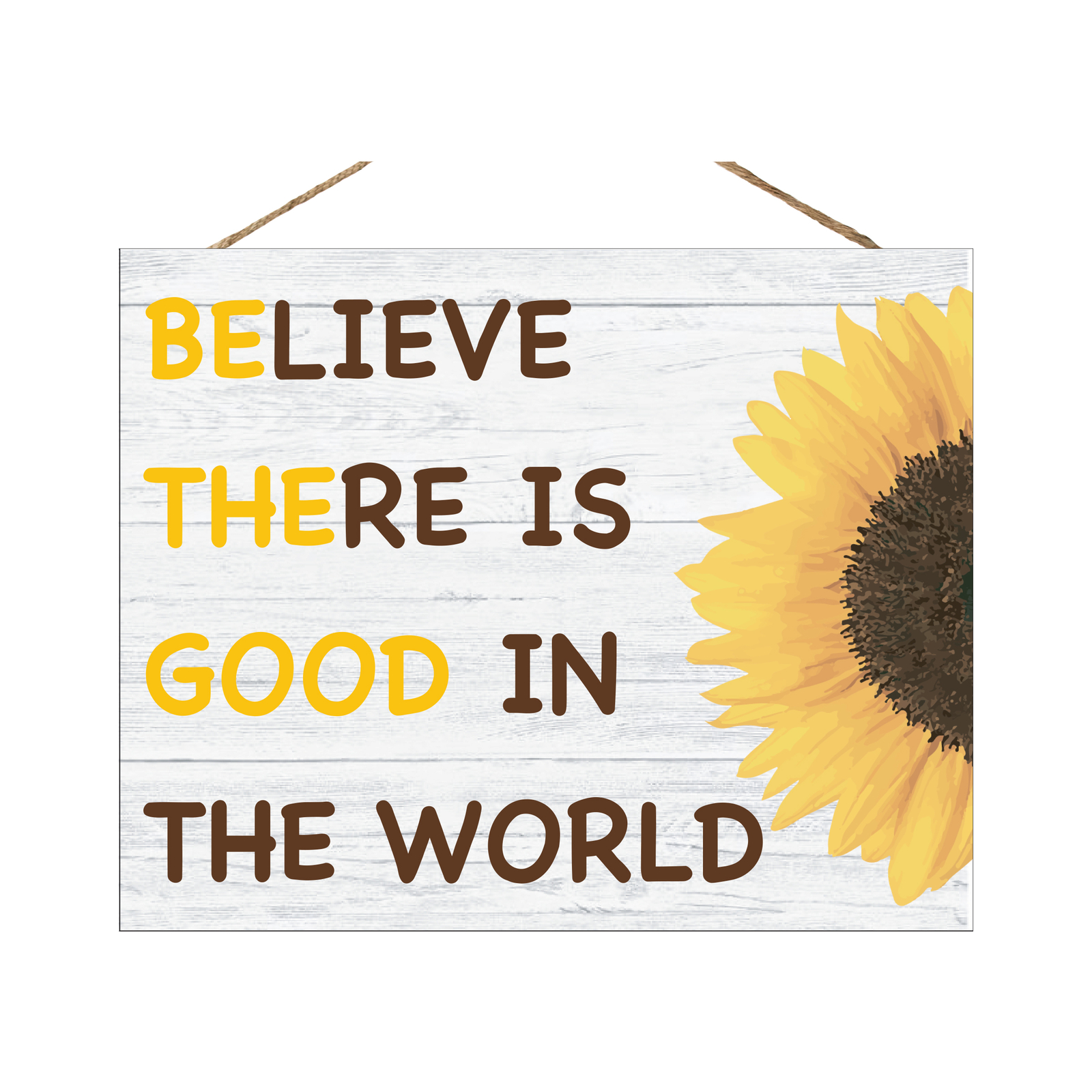 JennyGems Inspirational Gifts, Believe There Is Good in the World, Be the Good