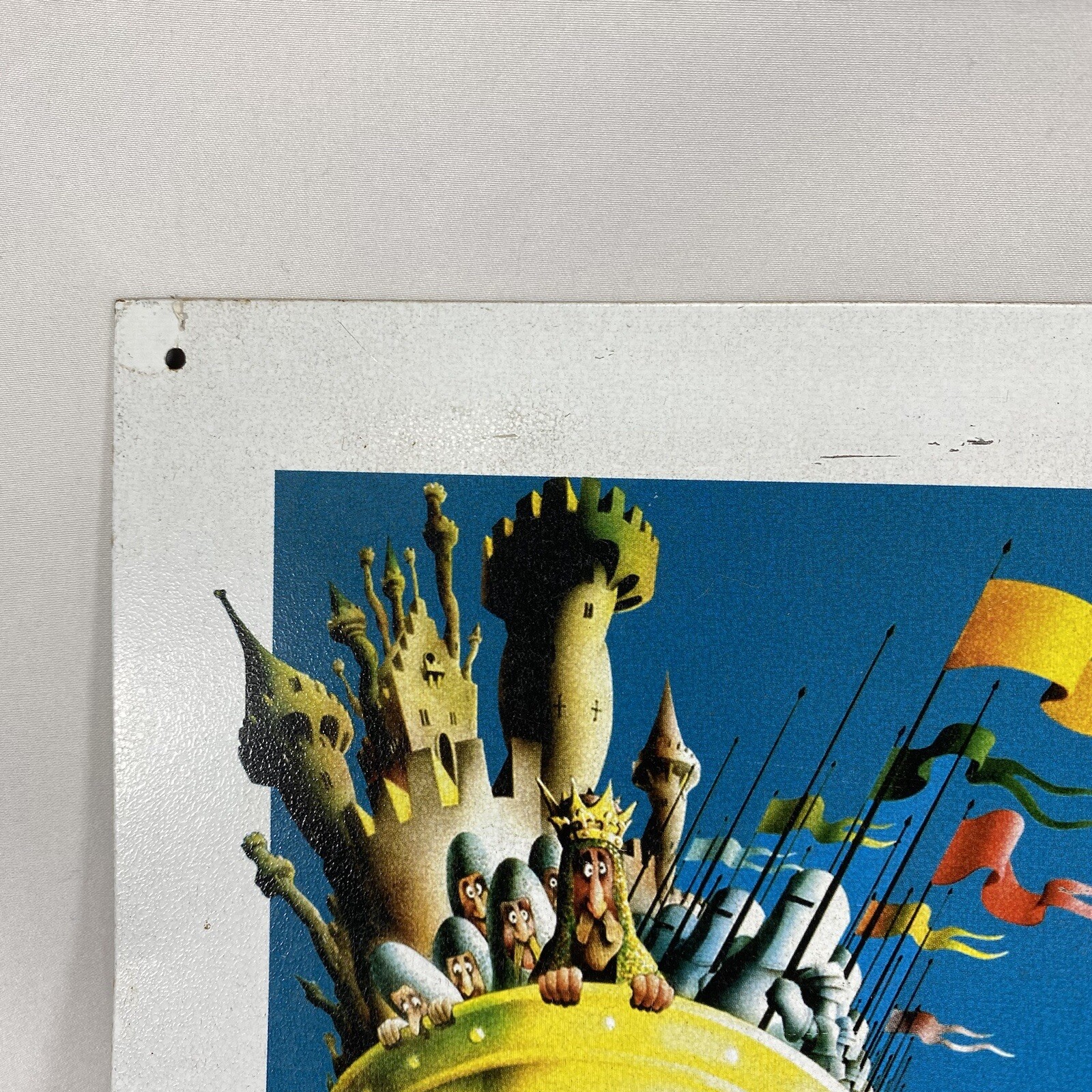 Monty Python and the Holy Grail Classic Comedy Movie Metal Tin Sign USA 2004