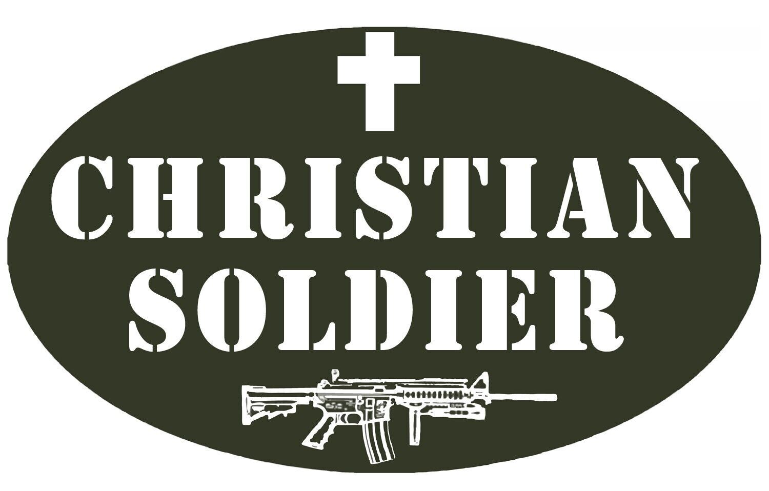 Christian Soldier Stickers