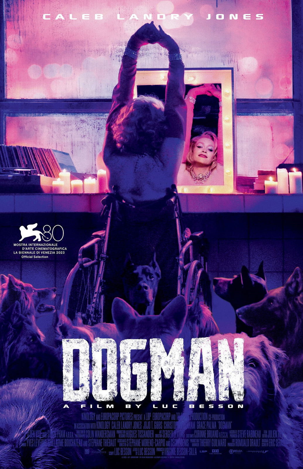 AA1100 DogMan Film By Luc Besson 2023 Movie Poster 11×17