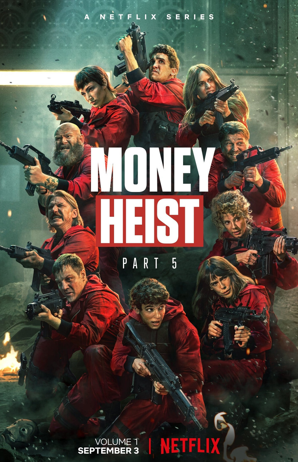 AA3029 Money Heist Show By Alex Pina 2017 Movie Poster 11×17