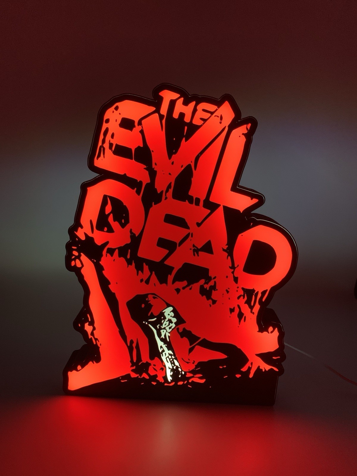 Evil Dead Light Box Sign