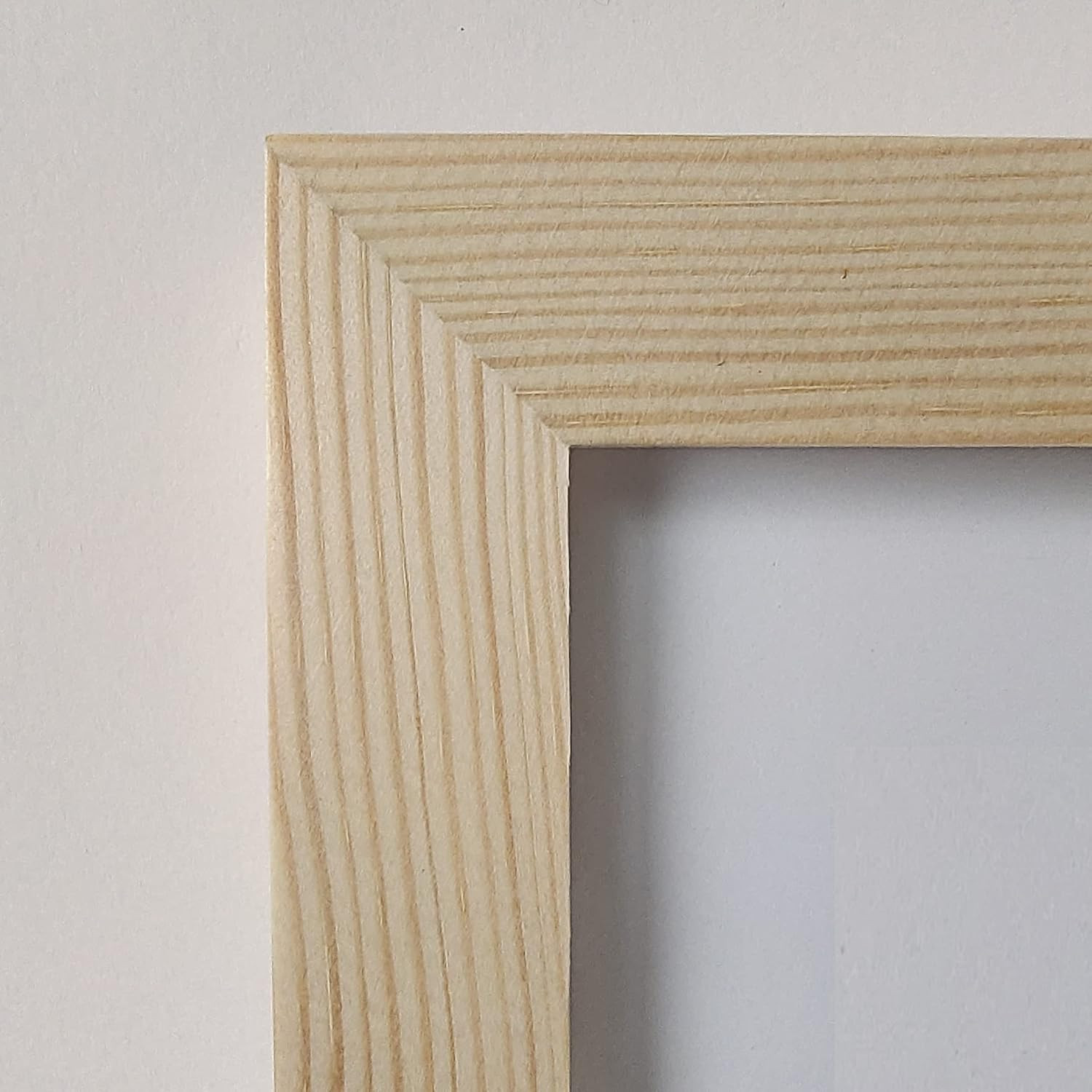 NC 6X6 Photo Frame Solid Wood Frame Square 6X6 Picture Frame.No Paint.Protection
