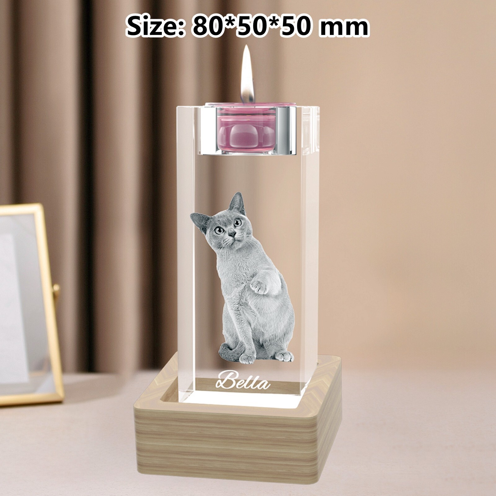 Personalised Gift Ideas, Birthday Wedding Xmas, Custom Presents 3D Crystal Photo